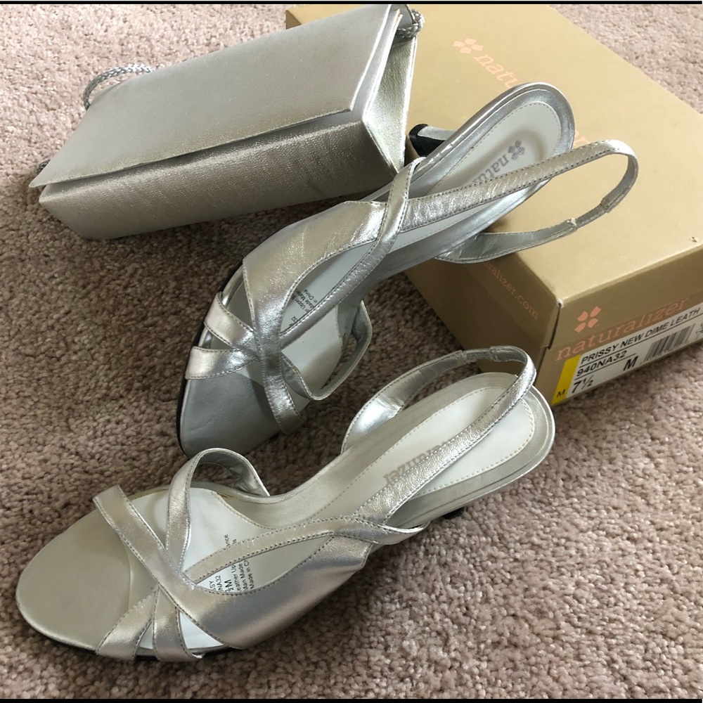 Naturalizer Prissy Heels and Clutch